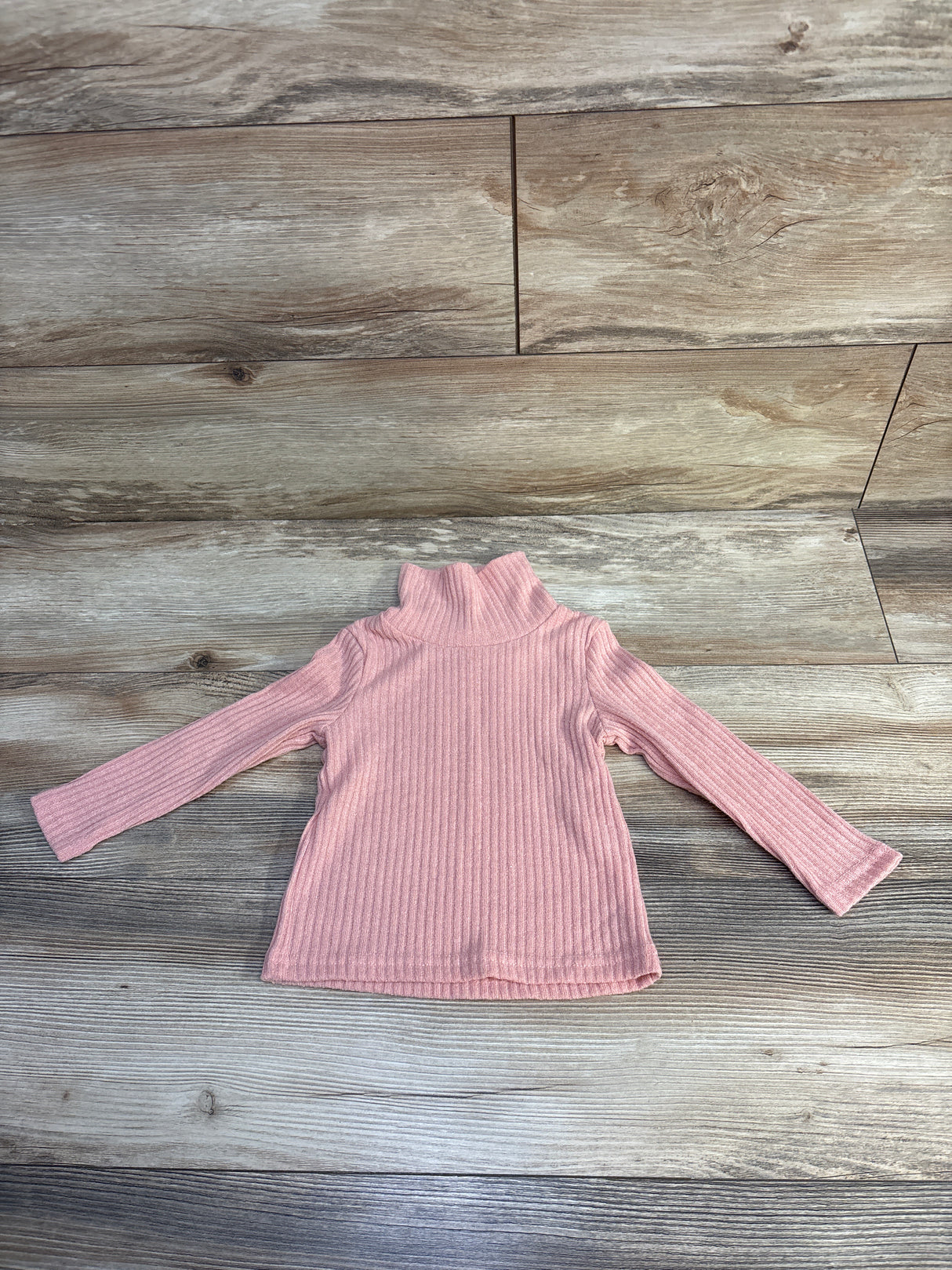 Ribbed Turtle Neck Pink sz 2T