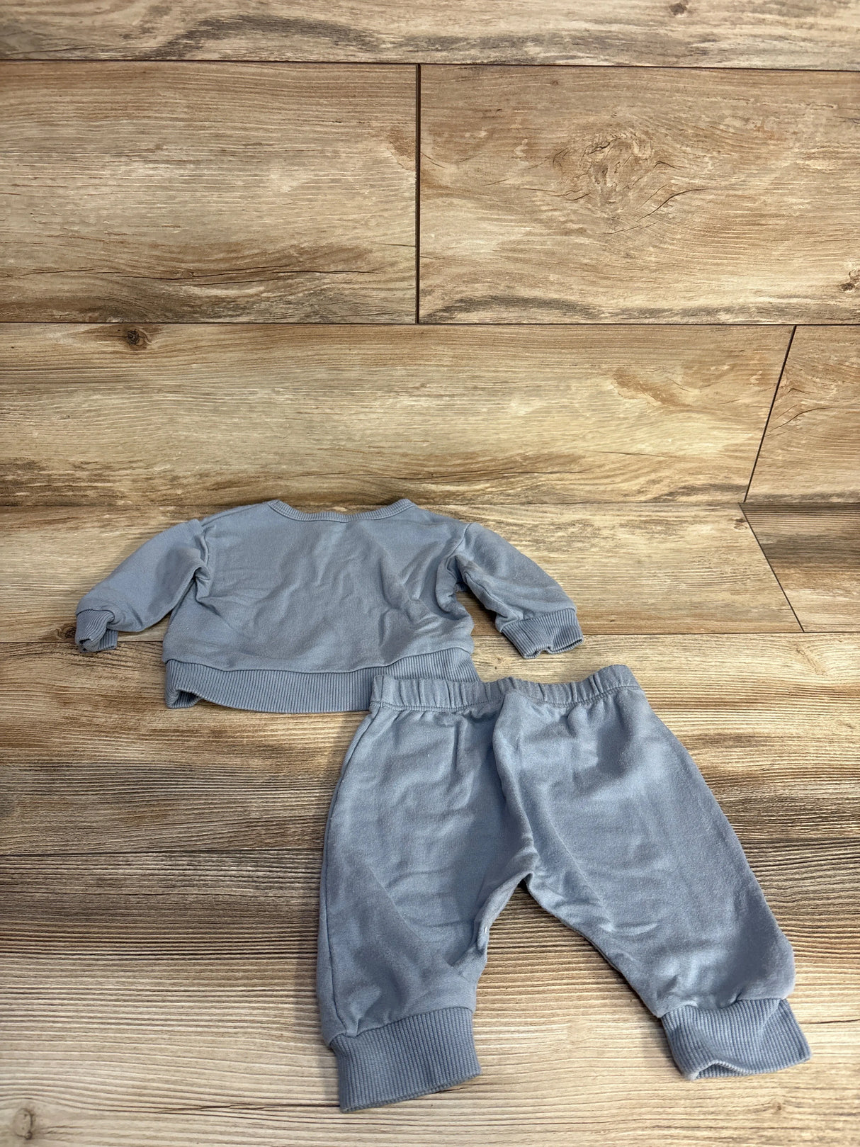 Cloud Island 2pc Bear Sweatshirt & Bottoms Set Blue sz 0-3m