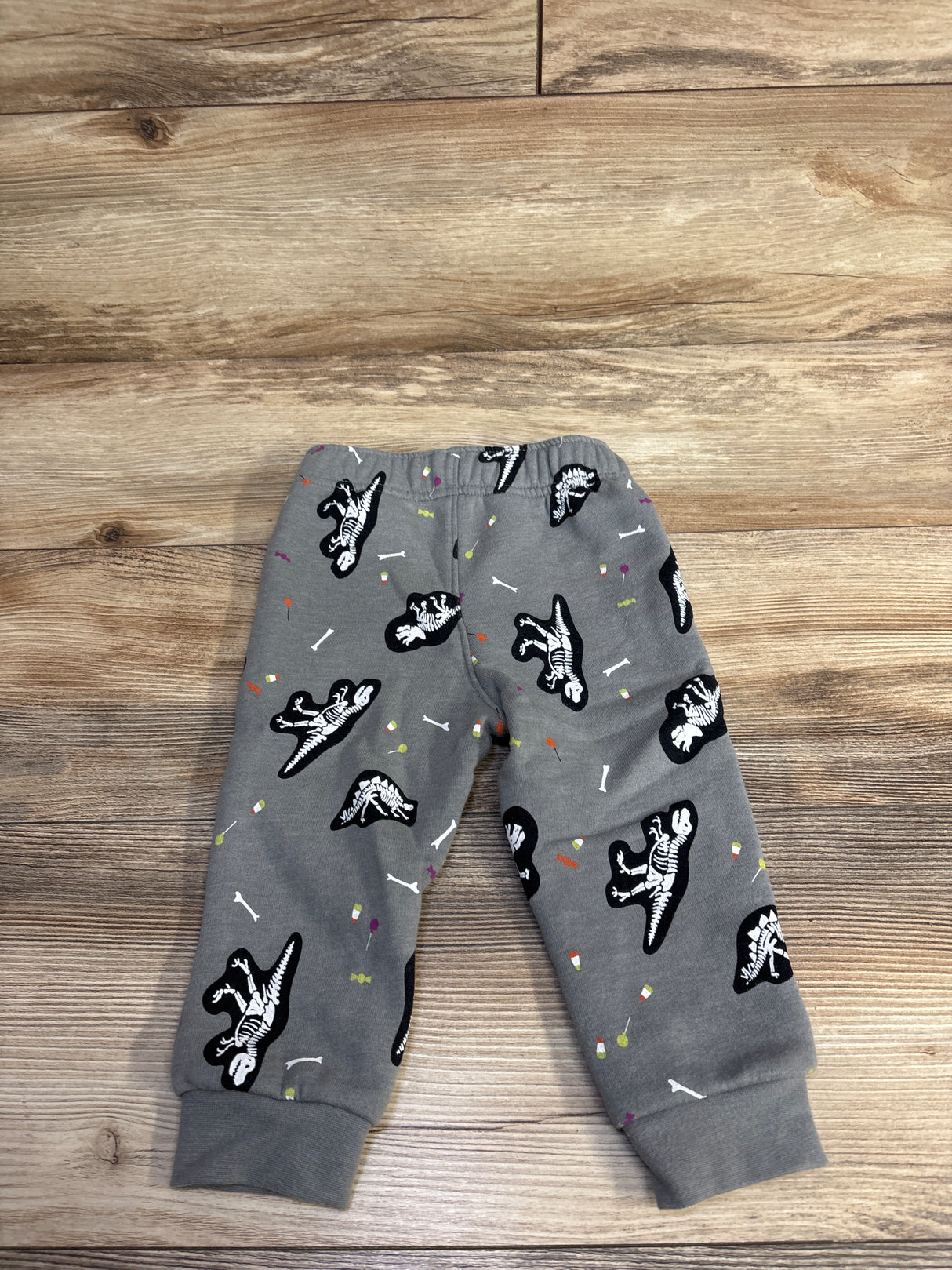 Cat & Jack Dinosaur Candy Print Joggers Grey sz 18m