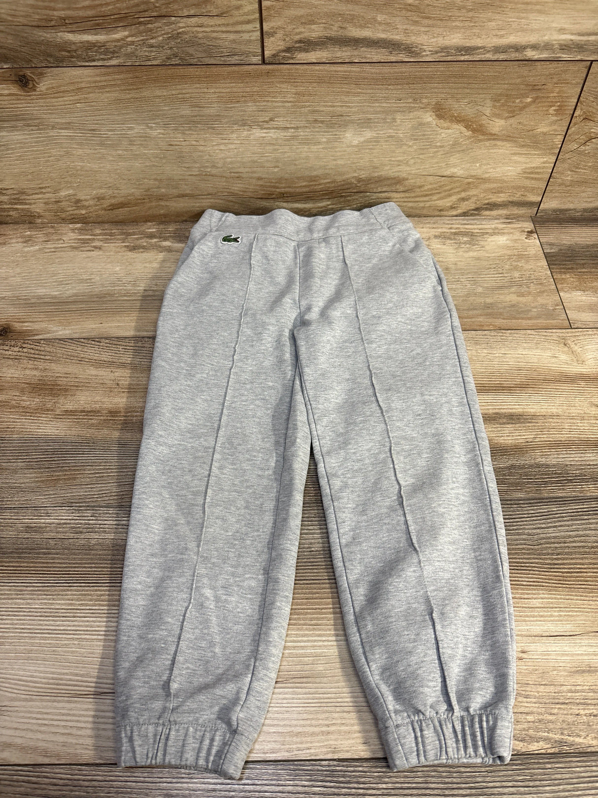 Lacoste Pleated Joggers Grey sz 5T - Me n Mommy To Be