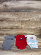 Carter's 3pk Bodysuits Red sz 9m