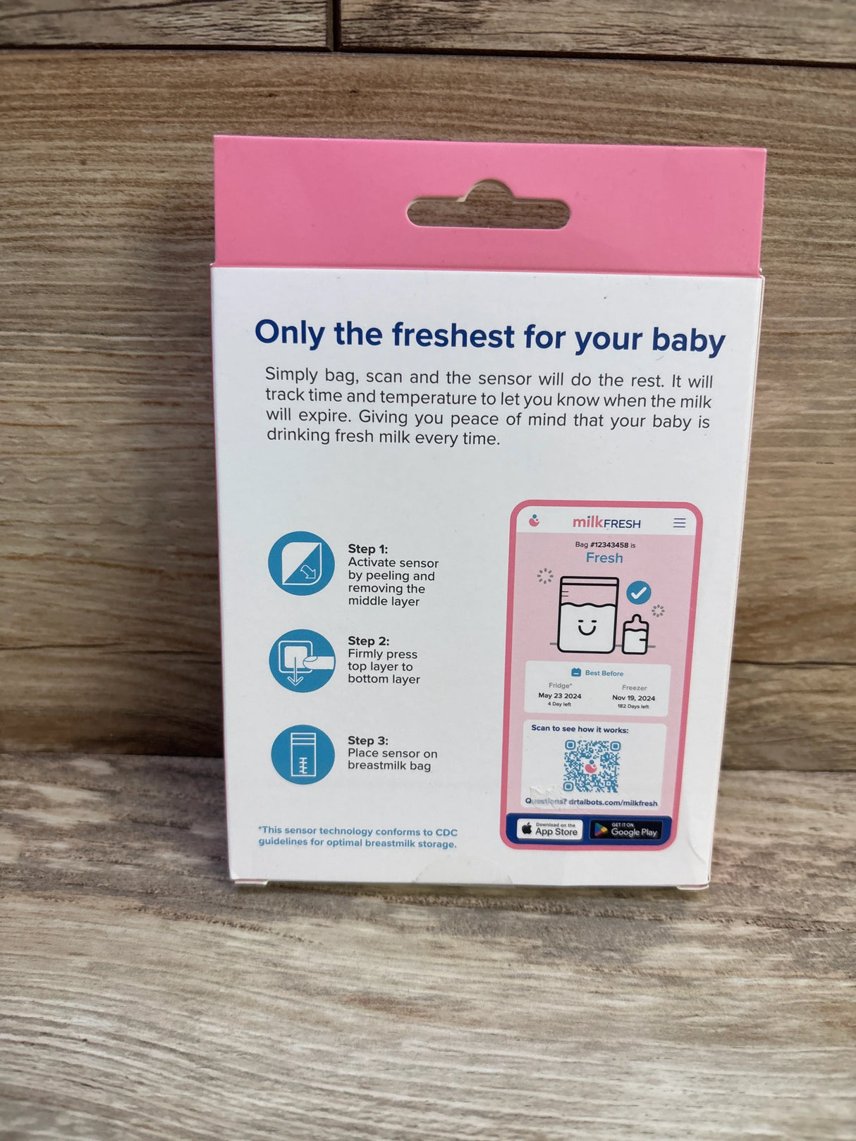 NEW Dr. Talbot's MilkFresh Breast Milk Freshness Sensors - 20ct