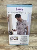 Boppy ComfyHug Hybrid Newborn Baby Carrier in Grey Leopard