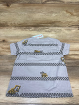 NEW Cat & Jack Tractor Shirt Grey sz 2T