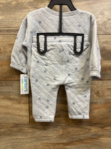 NEW Child Of Mine 2pc Sweatshirt & Pants Set Blue sz 3-6m