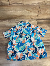 Old Navy Button Up Shirt Blue sz 3T