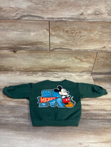 Disney Baby Mickey Mouse Sweatshirt Emerald sz 6-9m