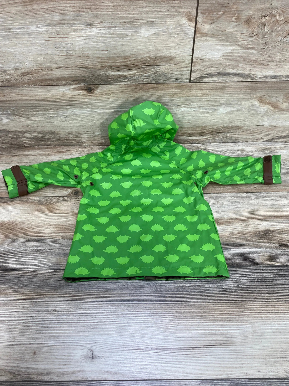 IPlay Hooded Raincoat Green sz 6-12m