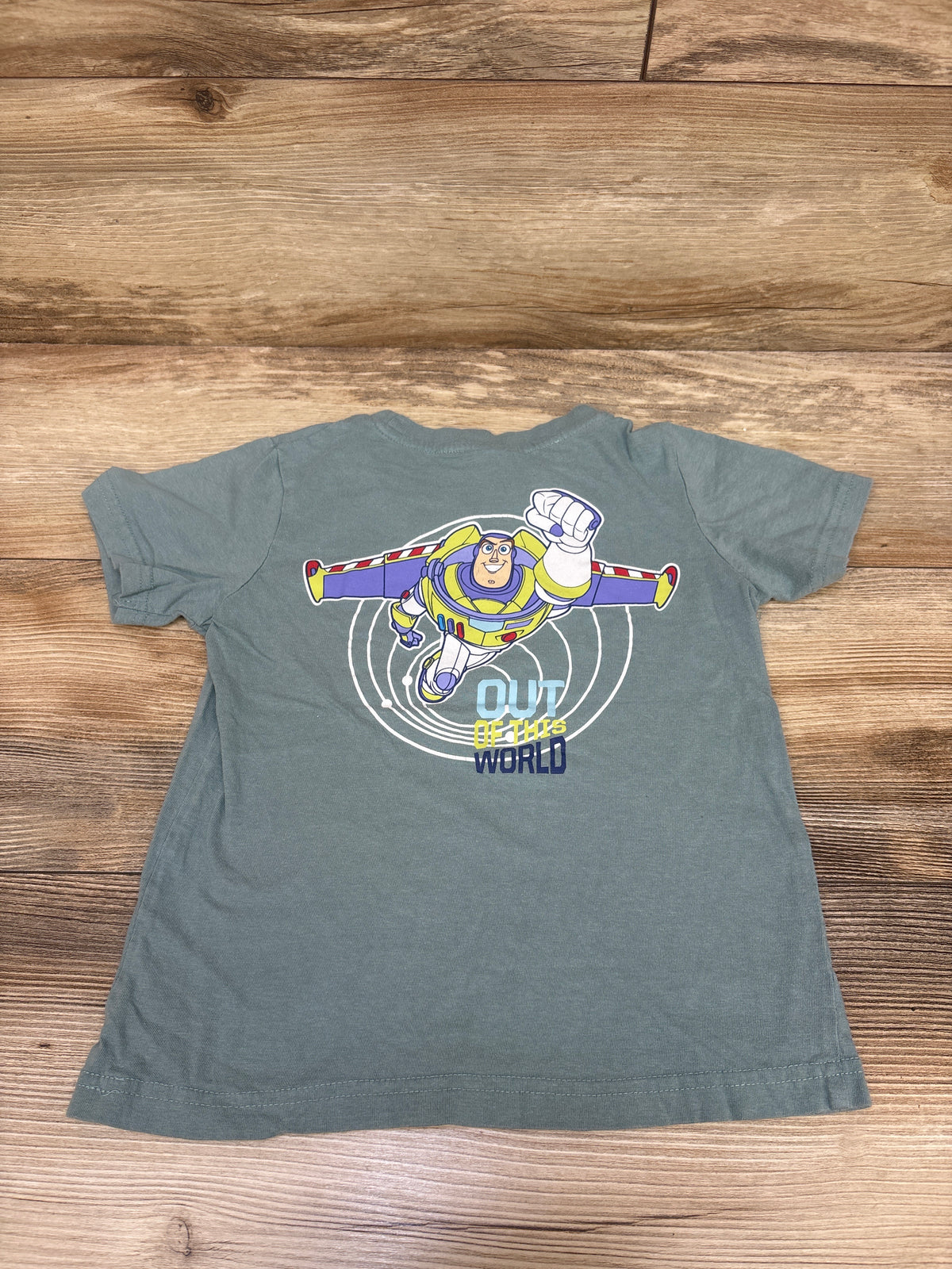 Disney Pixar Toy Story Shirt Green sz 4T