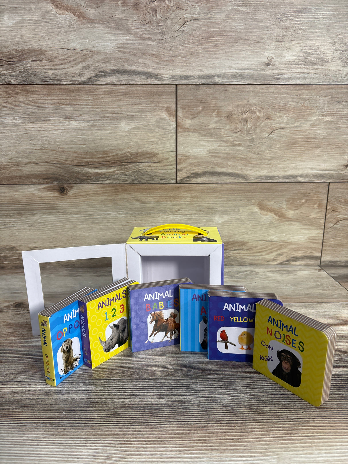 Little Library Animal Books 6pc
