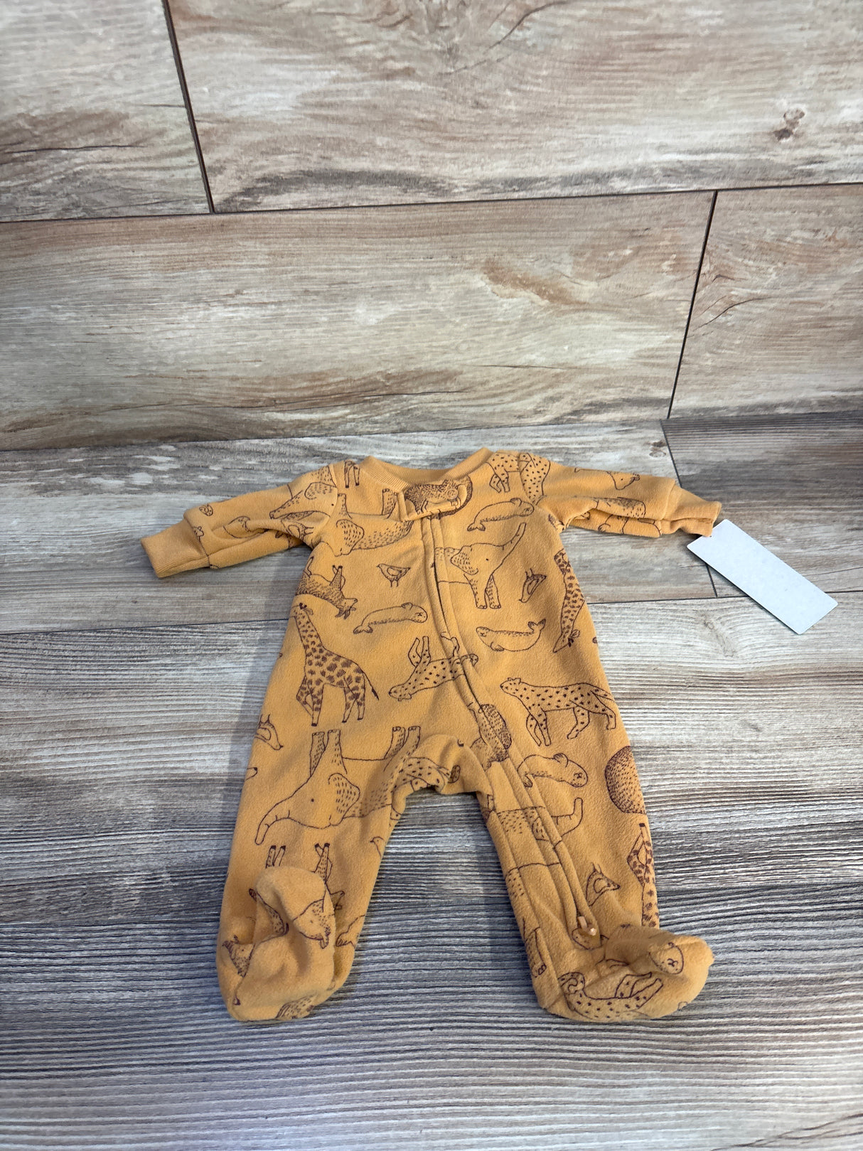 NEW Child Of Mine Blanket Sleeper Orange sz Preemie