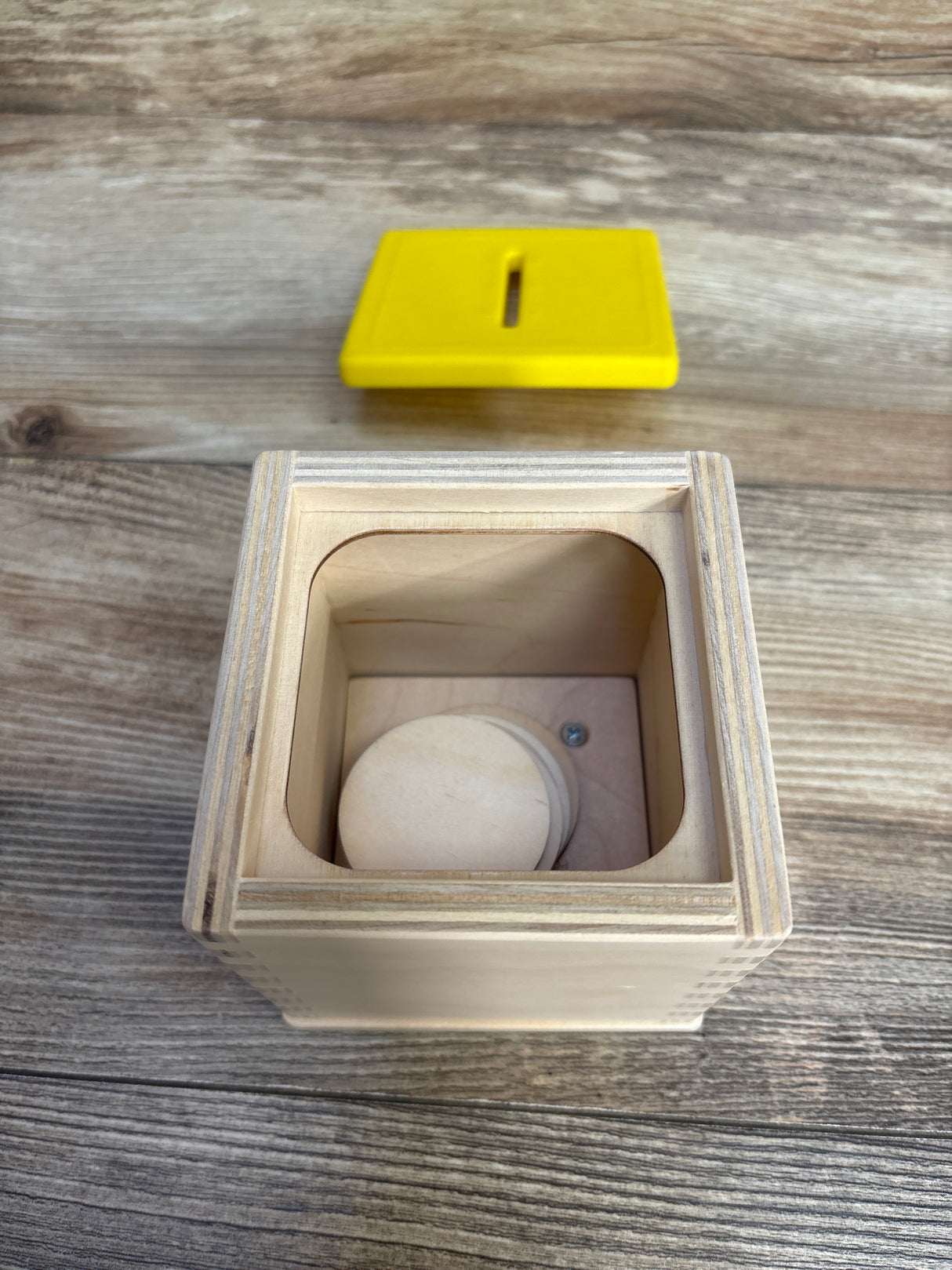 Lovevery Wooden Coin Bank Set