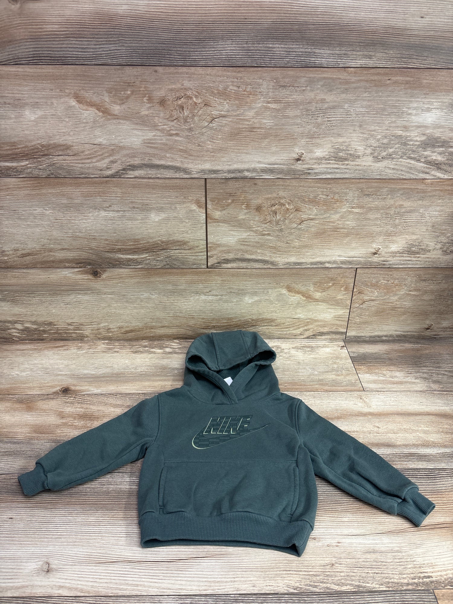 Nike Pullover Hooded Sweatshirt Green sz 18m