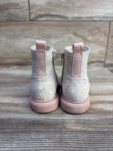 Cat & Jack Flora Zipper Boots Pink sz 7c