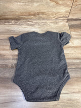 Leopard Minnie Mouse Bodysuit Grey sz 6-9m