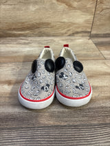 Baby Gap x Disney Mickey Mouse Slip On Sneakers Grey sz 6c