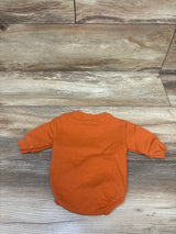 Little Planet Oh! Hi Pumpkin Pie Sweatshirt Bubble Romper Orange sz Newborn