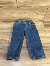 Cat & Jack Paperbag Waist Jeans Blue sz 2T