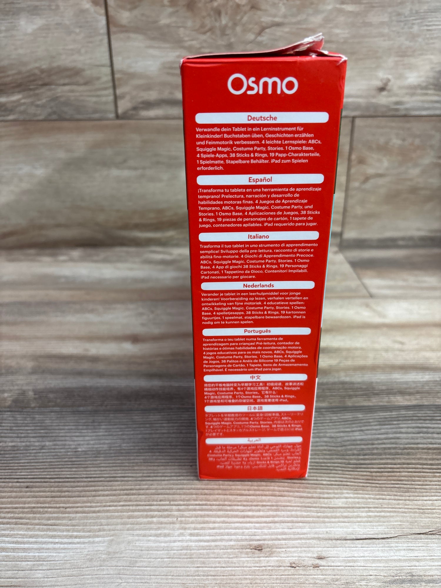 NEW Osmo Little Genius Starter Kit for iPad - 4 Educational Games