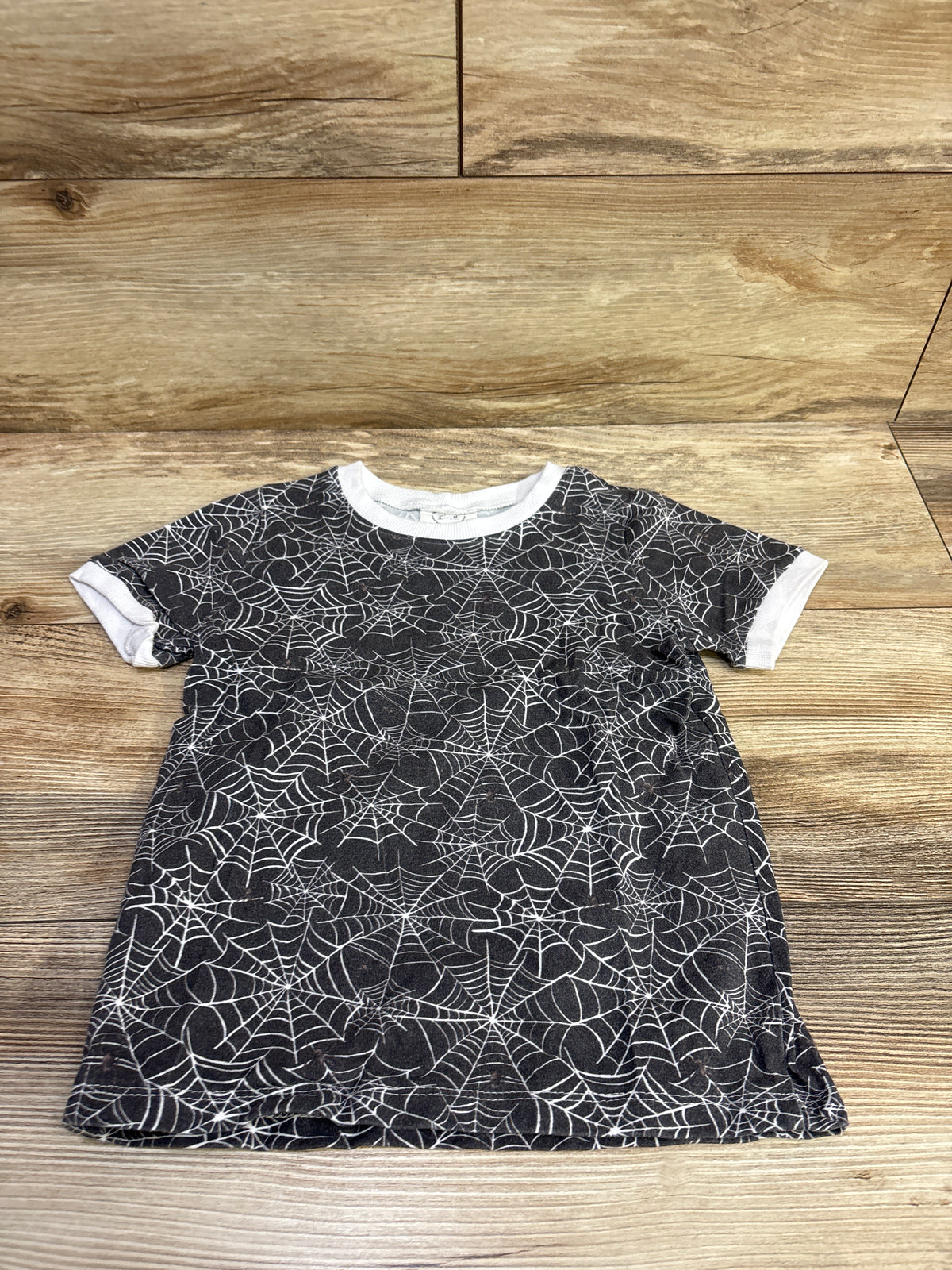 Kait Perez Spiderweb Shirt Grey sz 4T
