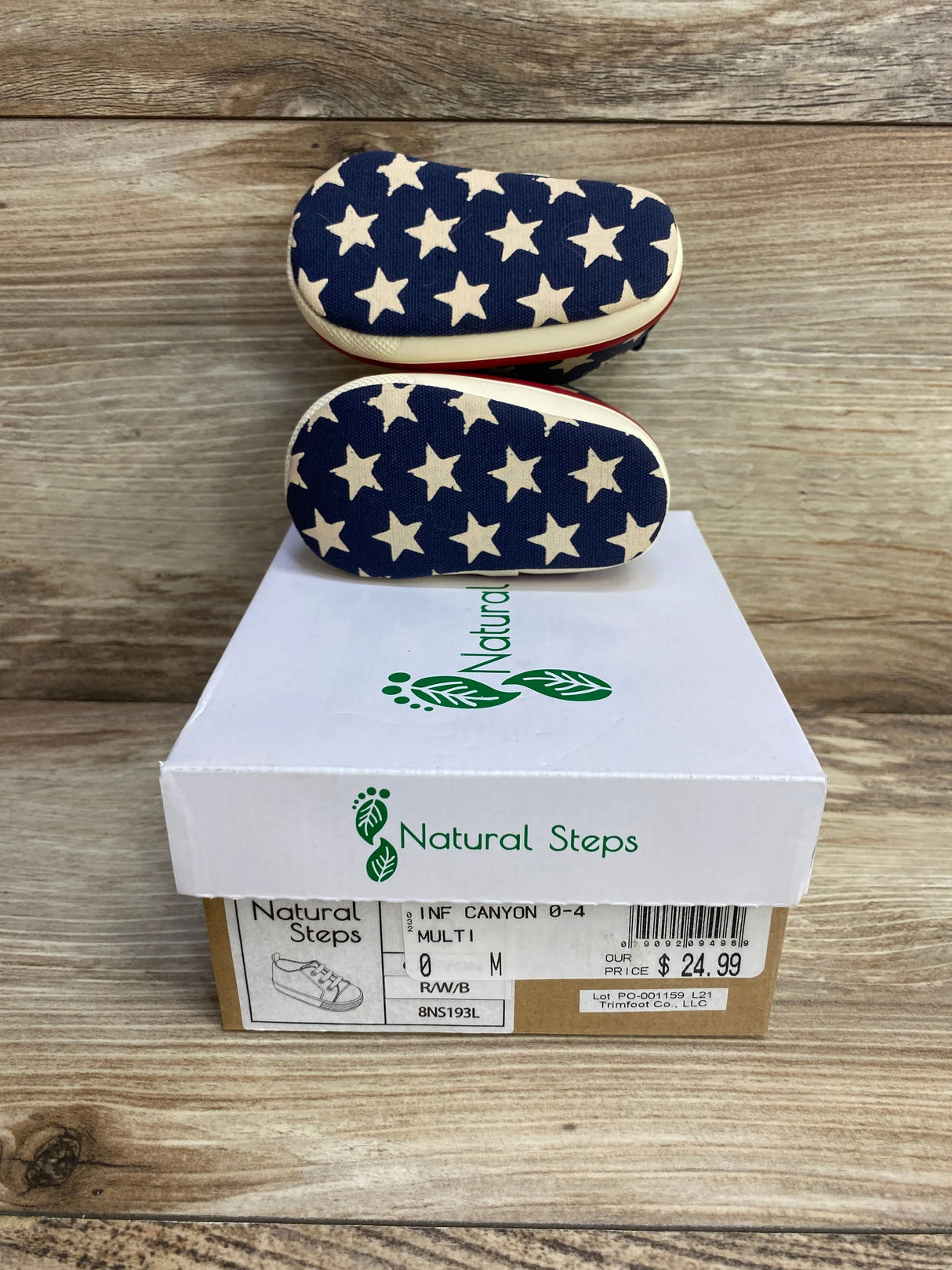 NEW Natural Steps Canyon Soft Sole Shoes sz 0c
