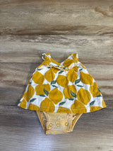 Just One You Lemon Bodysuit Dress Yellow sz 3m