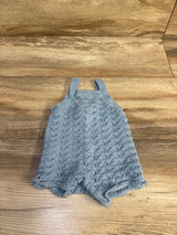 Little Planet Organic Pointelle Romper Blue sz Newborn