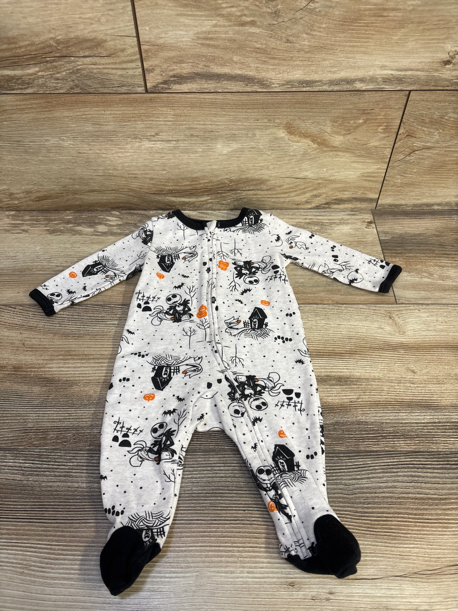 Disney Baby The Nightmare Before Christmas Sleeper Grey sz 0-3m