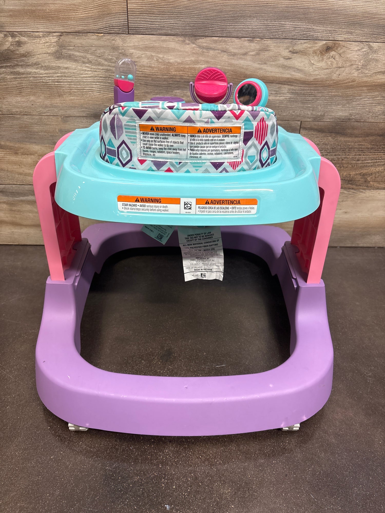 Safety 1st Ready, Set, Walk DX Developmental Walker in Lavender Buzz