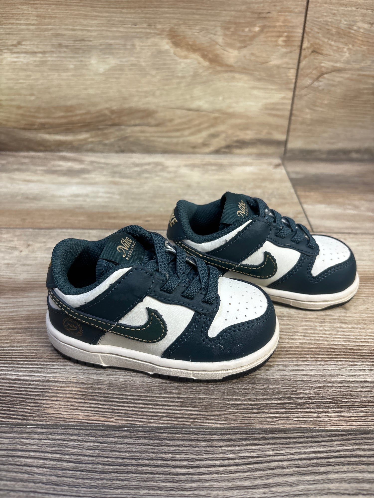 Nike Dunk Low TD 'Deep Jungle' Sneakers sz 5c