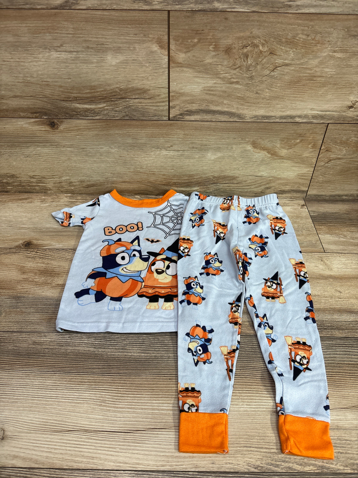 Bluey 2pc Halloween Pajama Set Blue sz 3T