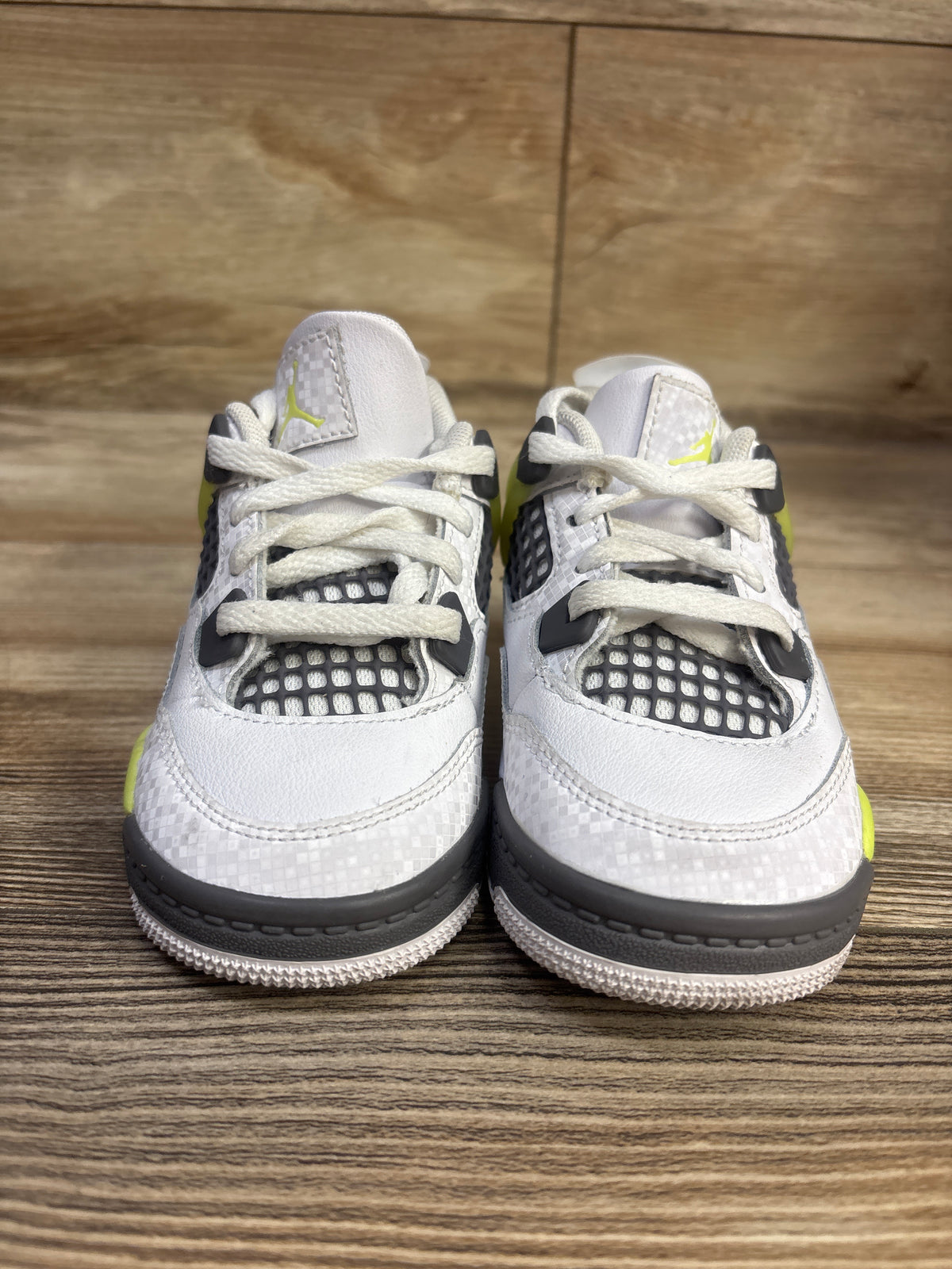Air Jordan 4 Retro TD 'Light Lemon Twist' Sneakers sz 7c