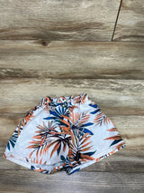 White Tropical Shorts sz 3T - Me 'n Mommy To Be