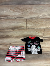Member's Mark 2pc Space Pajama Set Black sz 3T