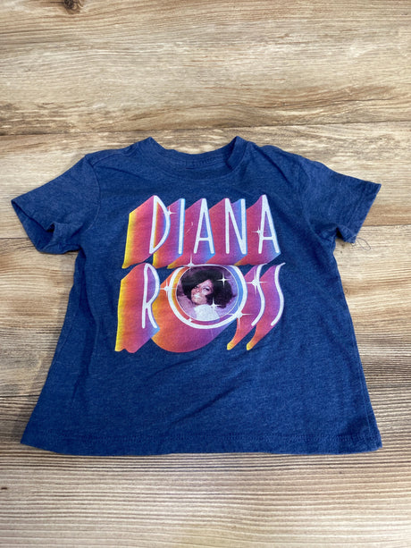 Diana Ross T-Shirt Blue sz 4T - Me n Mommy To Be