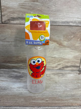 NEW Sesame Street Beginning Medium Flow Silicone Nipple 9oz Bottle