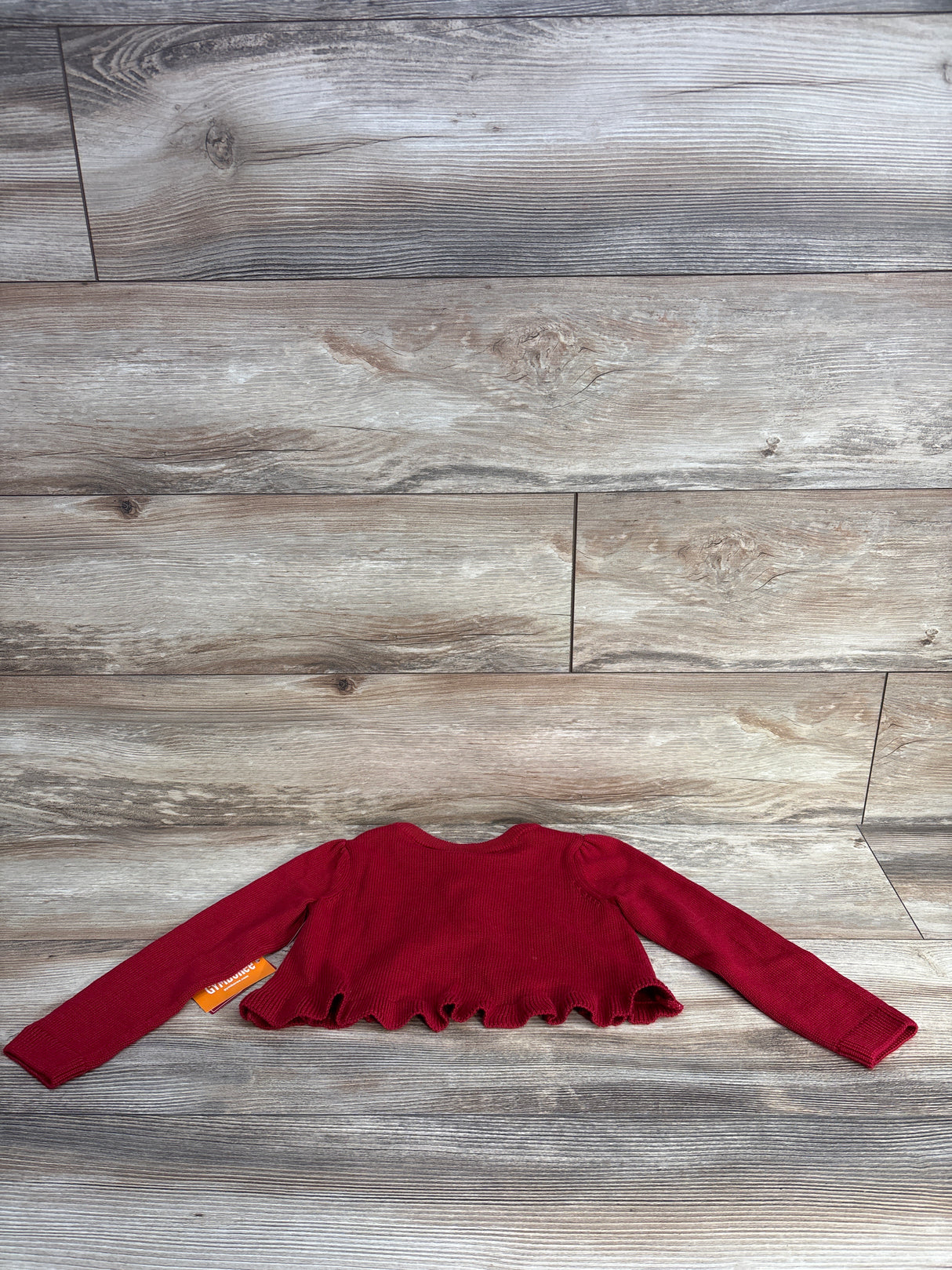 NEW Gymboree Open Knit Cardigan Red sz 3T