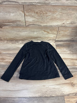 REI Solid Base Layer Crew Shirt Black sz 4-5T