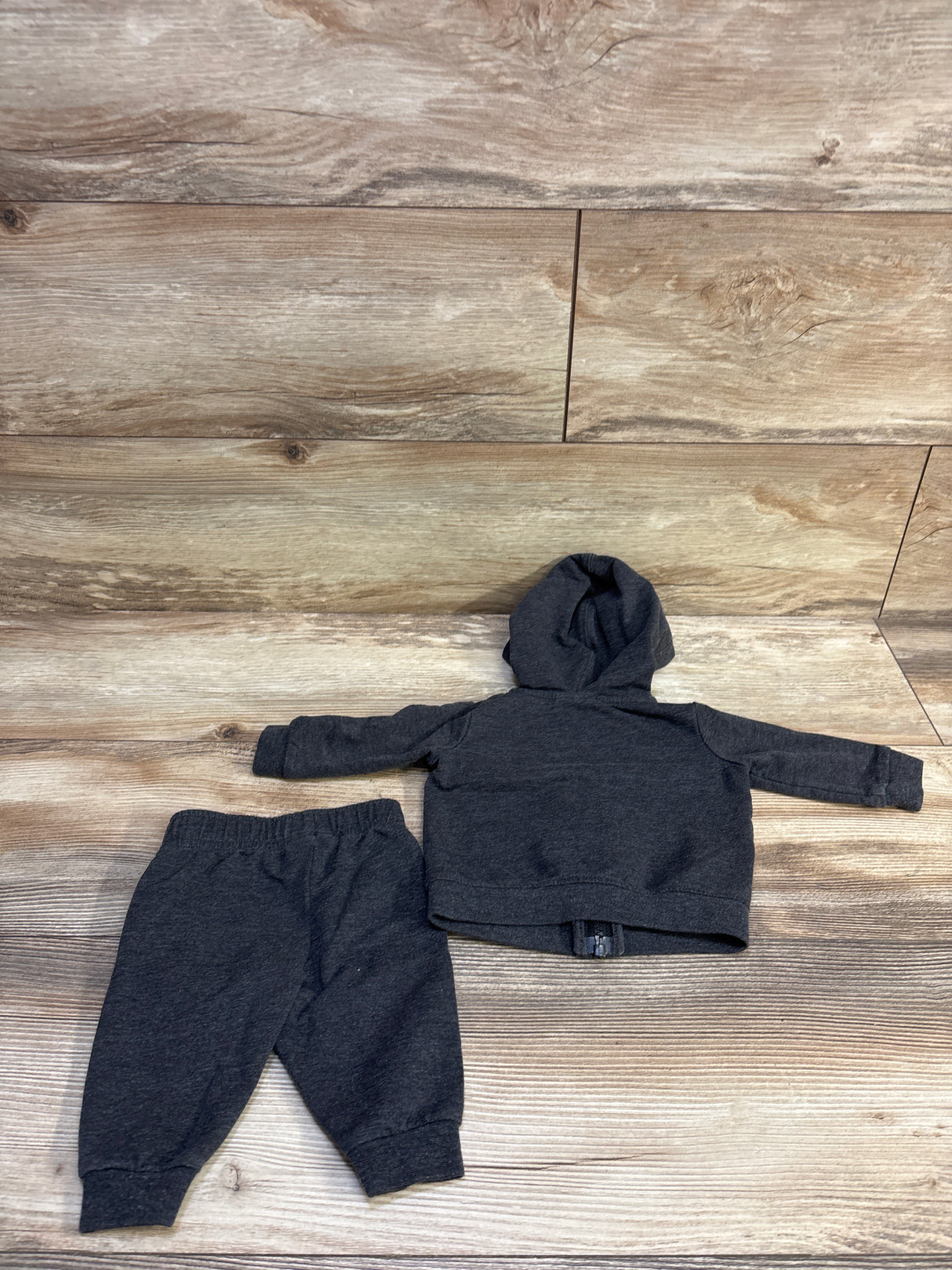 Nike 2pc Zip-Up Hoodie & Joggers Set Grey sz 3m