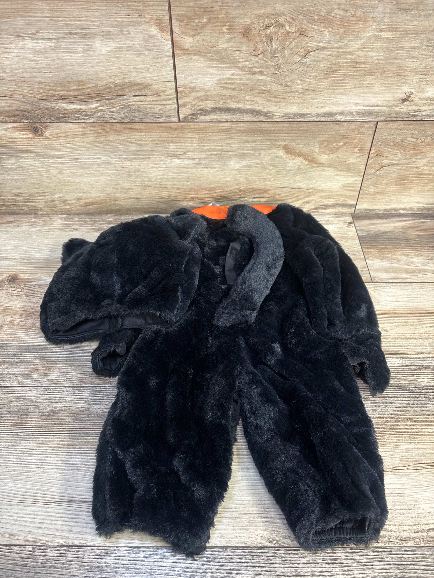Amscan 3pc Cuddly Black Cat Halloween Costume sz 6-12m