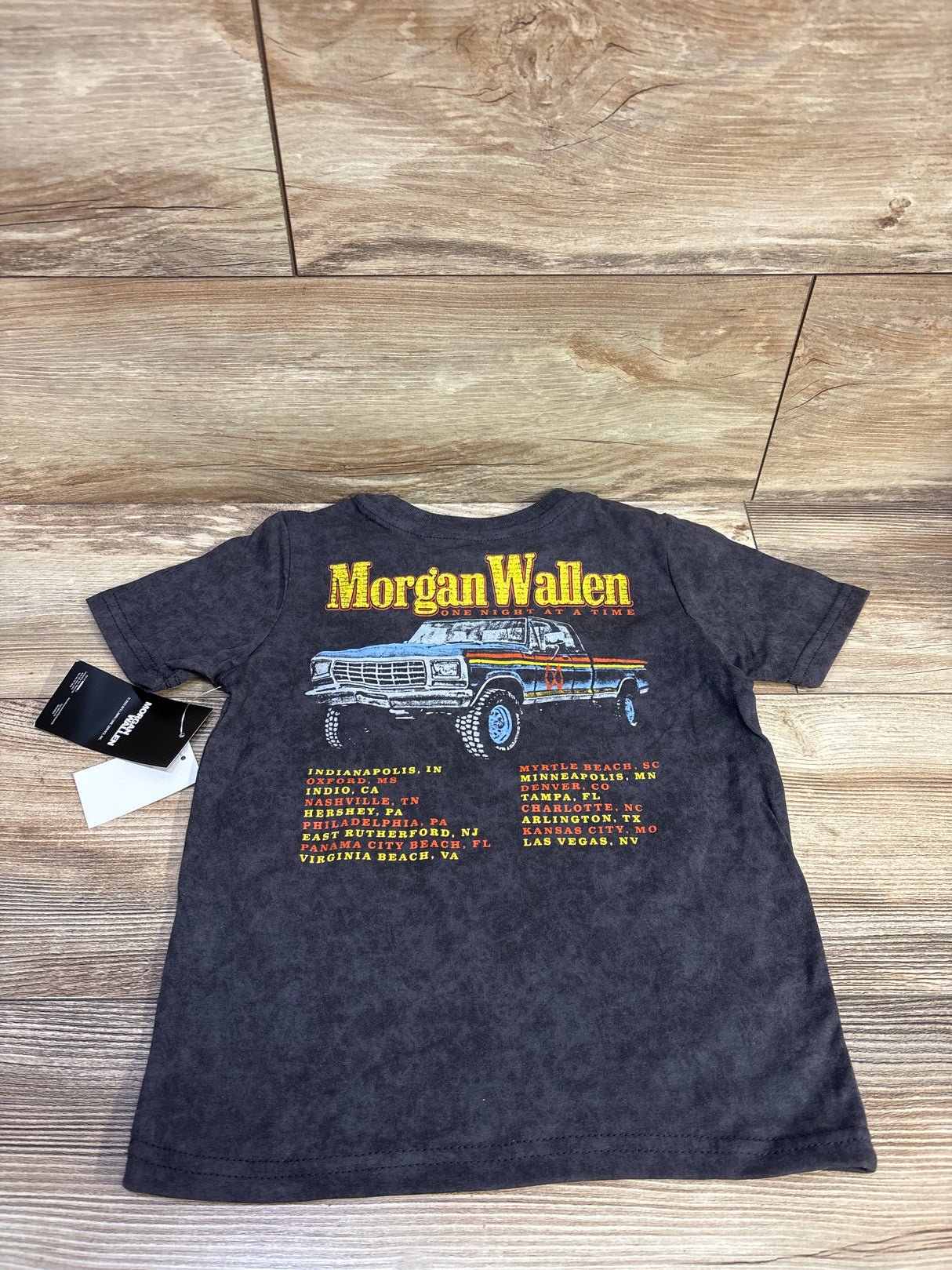 NEW Morgan Wallen Shirt Grey sz 5T