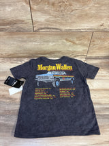 NEW Morgan Wallen Shirt Grey sz 5T