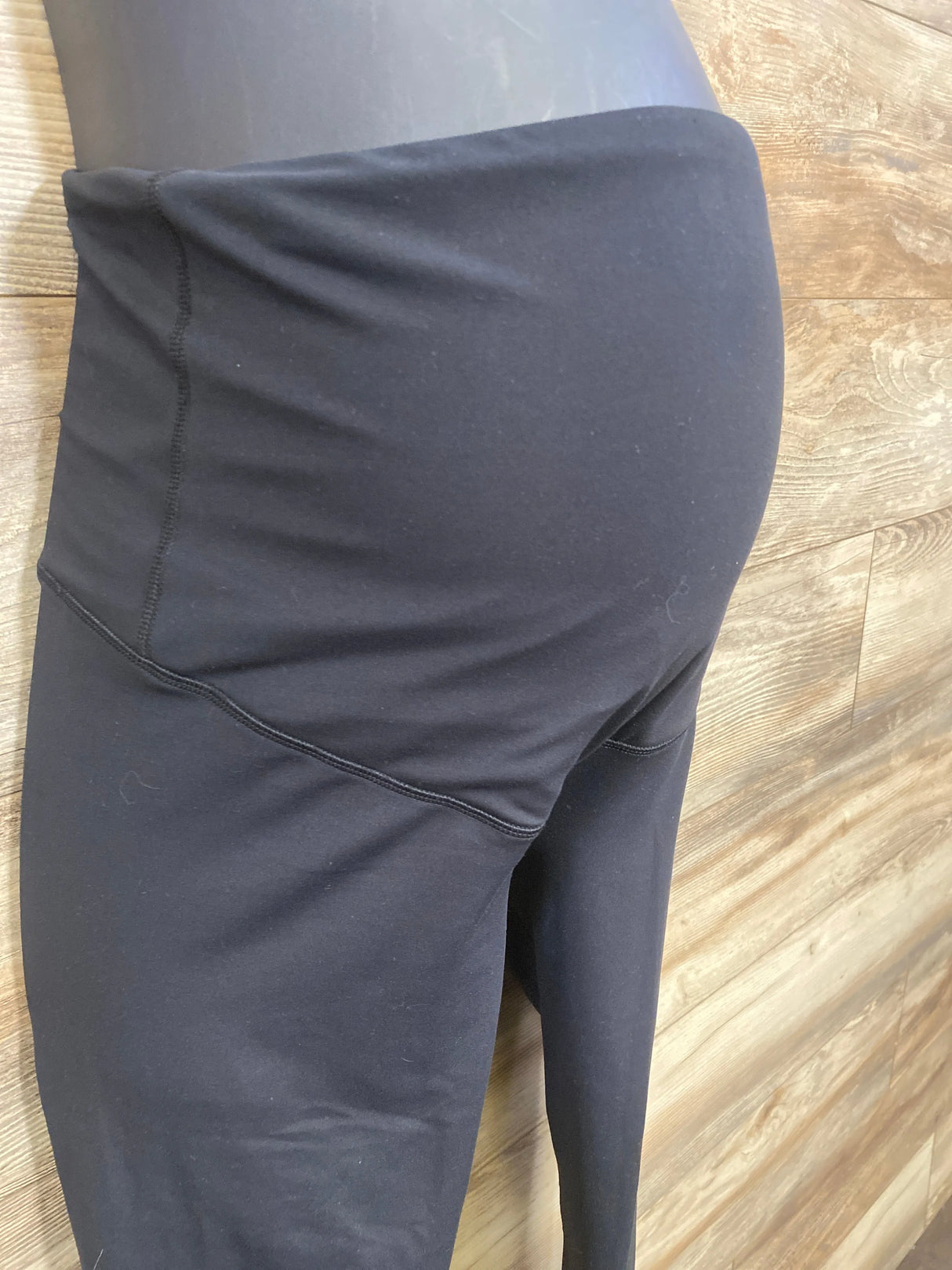 Isabel Maternity Full Panel Active Leggings Black sz Medium - Me n Mommy To Be