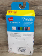 NEW Hanes Premium ComfortBlend 4pk Girls' Bikinis sz 12