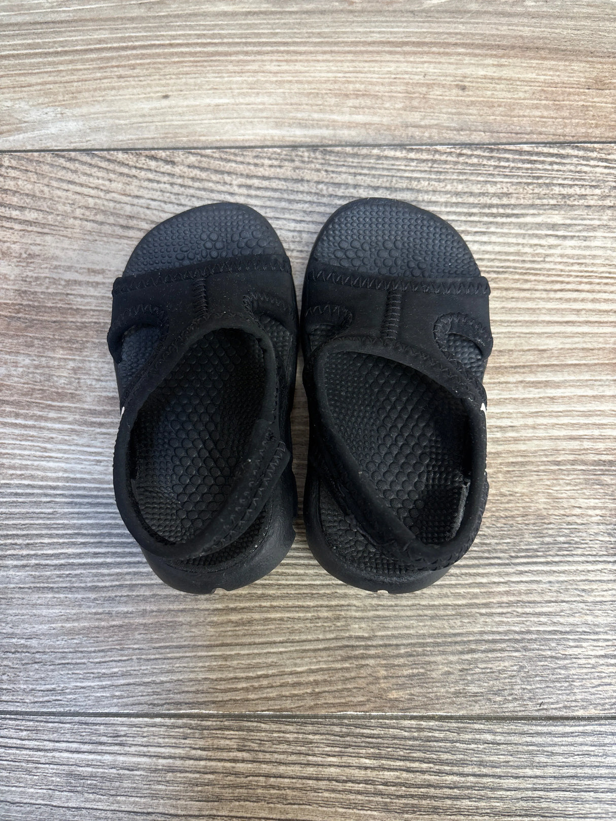 Nike Sunray 9 TD 'Black' Sandals sz 3c