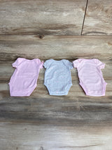 Nike 3pk Bodysuits Pink sz Newborn