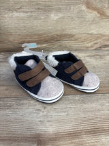 NEW Cat & Jack Soft Sole Shoes Navy sz 2/3c