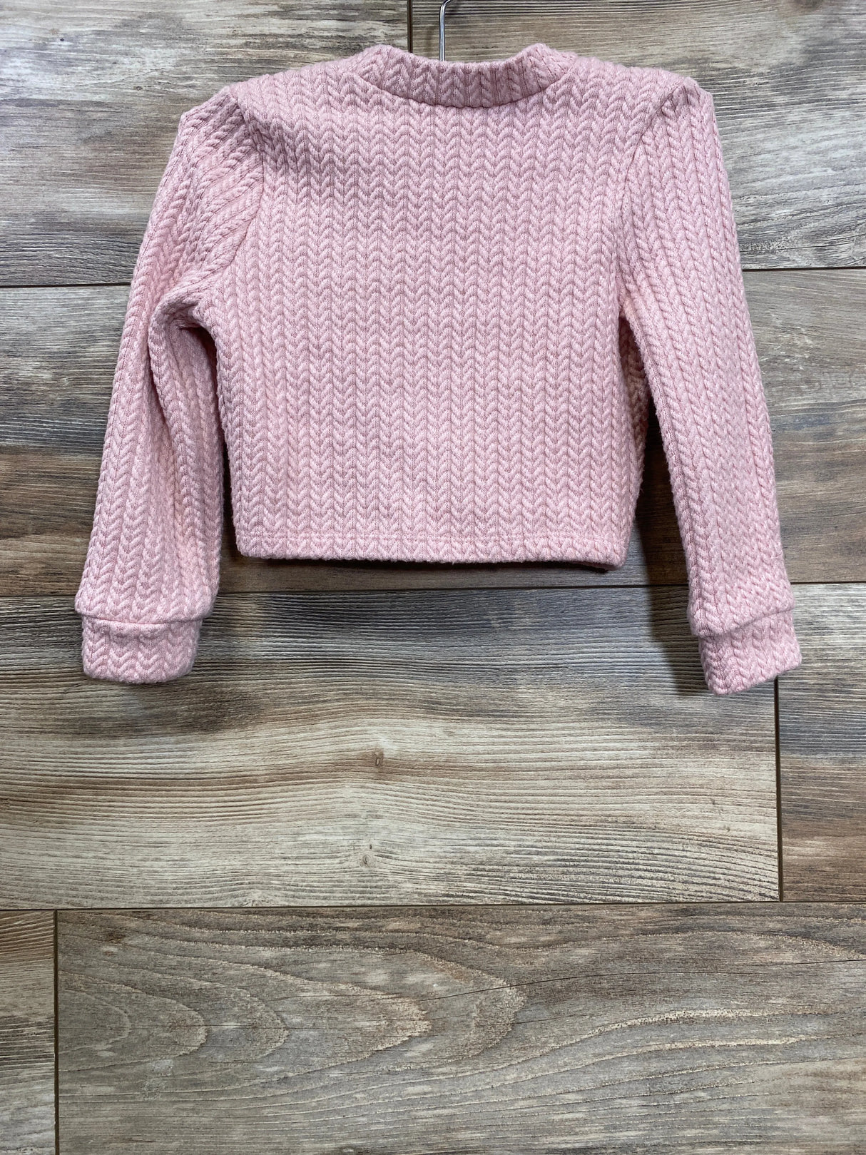 Knit Works Chunky Knit Princess Button Front Cardigan sz 5T