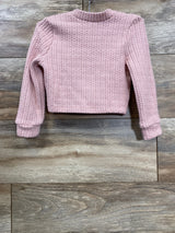 Knit Works Chunky Knit Princess Button Front Cardigan sz 5T