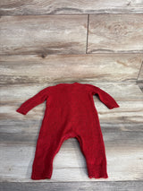 Old Navy Sweater Coverall Red sz 3-6m